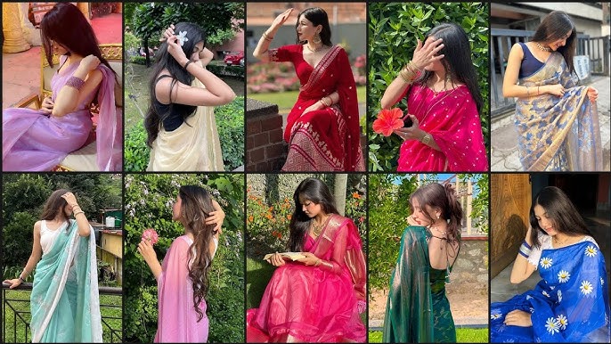collage for sarees